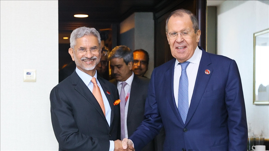 Russian, Indian foreign ministers discuss situation in Middle East, Ukraine