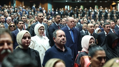 Cumhurbaşkanı Erdoğan, "En Uzun Gece" destanının ilk temsiline katıldı