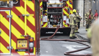 Multiple large grass fires break out across London