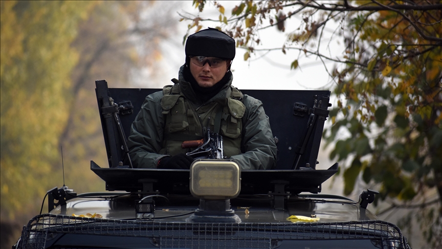 Indian army conducts firing exercise near Chinese border