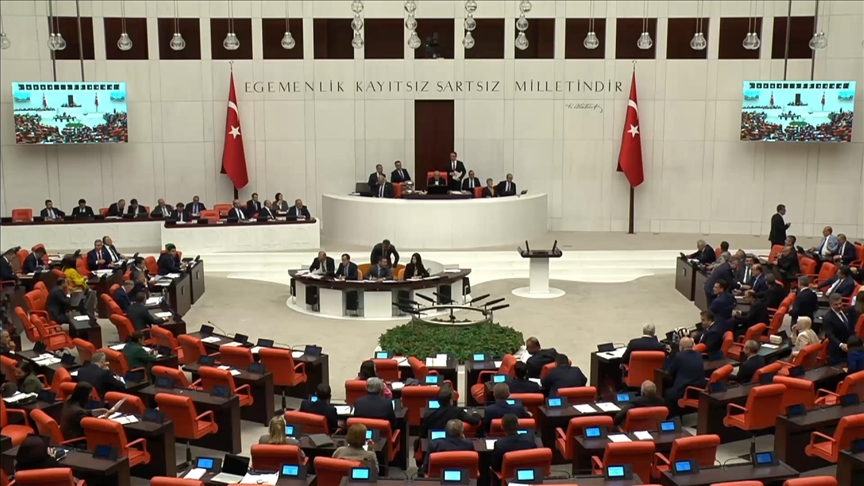 TBMM Genel Kurulunda İsrail'in Suriye'deki saldırılarına karşı Meclis Başkanlığı tezkeresi kabul edildi