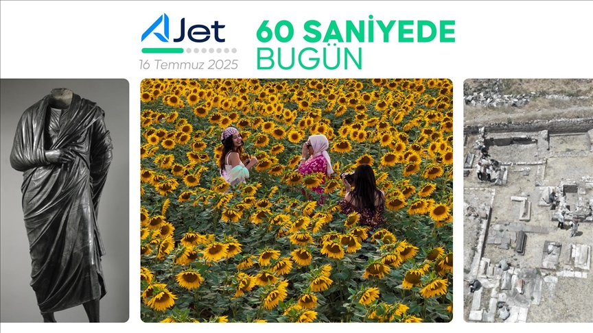 60 saniyede bugün (16 Temmuz 2025)
