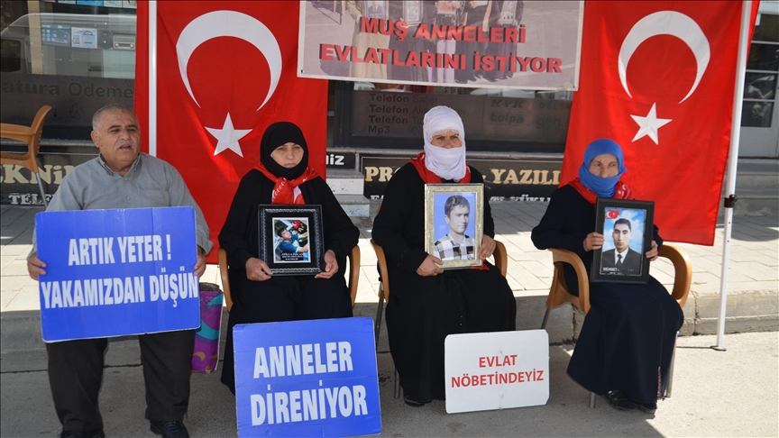Li Mûşê dayikan çalakiya xwe ya li ber DEM Partiyê domand