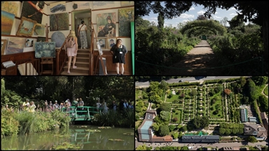 Fransız ressam Monet'nin "Nilüferler" serisinde ilham aldığı bahçesi ziyaretçi akınına uğruyor