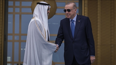 استقبال رسمی اردوغان از آل نهیان