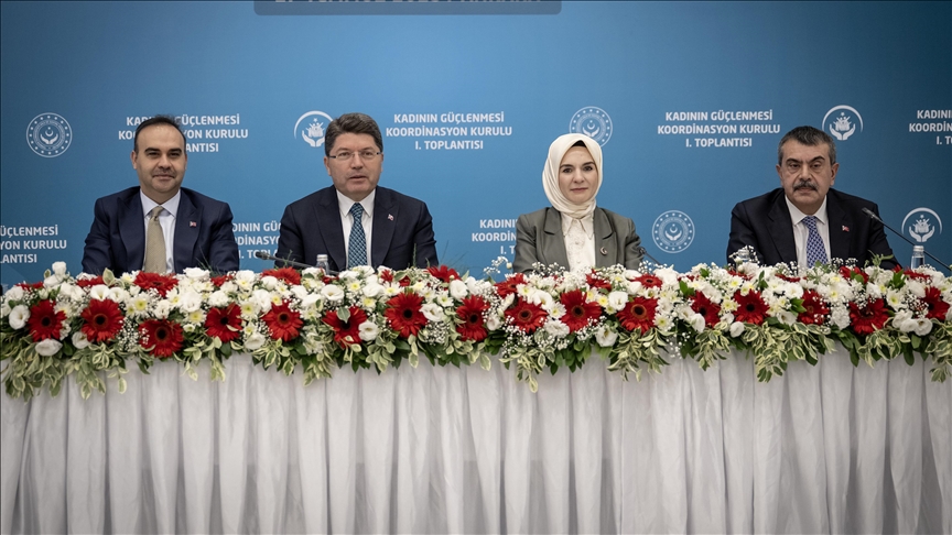Bakanlar Göktaş, Tunç, Tekin ve Kacır "Kadının Güçlenmesi Koordinasyon Kurulu 1. Toplantısı"na katıldı