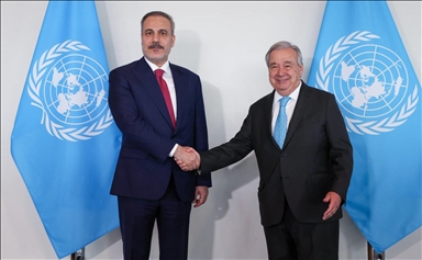 Le chef de la diplomatie turque rencontre le secrétaire général de l’ONU à New York