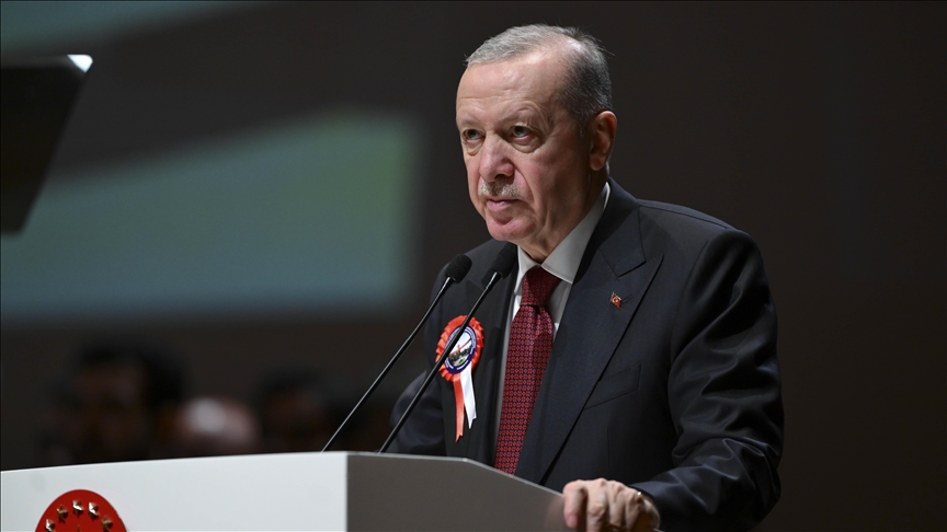 أردوغان: لن يستطيع أحد منع بزوغ شمس السلام في منطقتنا