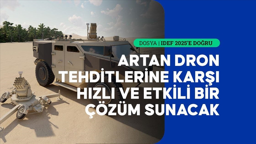 Tehlikeli dronları TÜWEK düşürecek