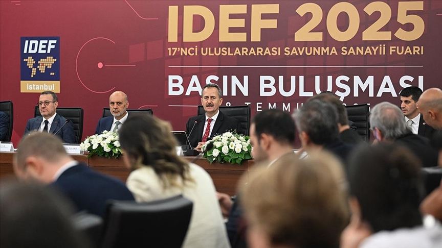 IDEF 2025'in basın tanıtımı yapıldı