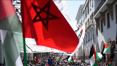 المغرب.. وقفة احتجاجية أمام البرلمان رفضا لتجويع الفلسطينيين بغزة