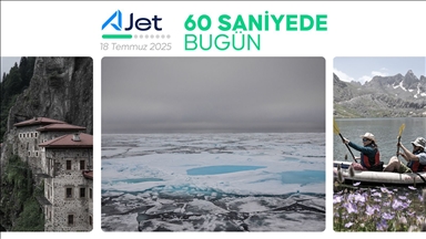 60 saniyede bugün (18 Temmuz 2025)