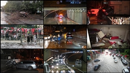 Ankara'da sağanak ve fırtına etkili oldu