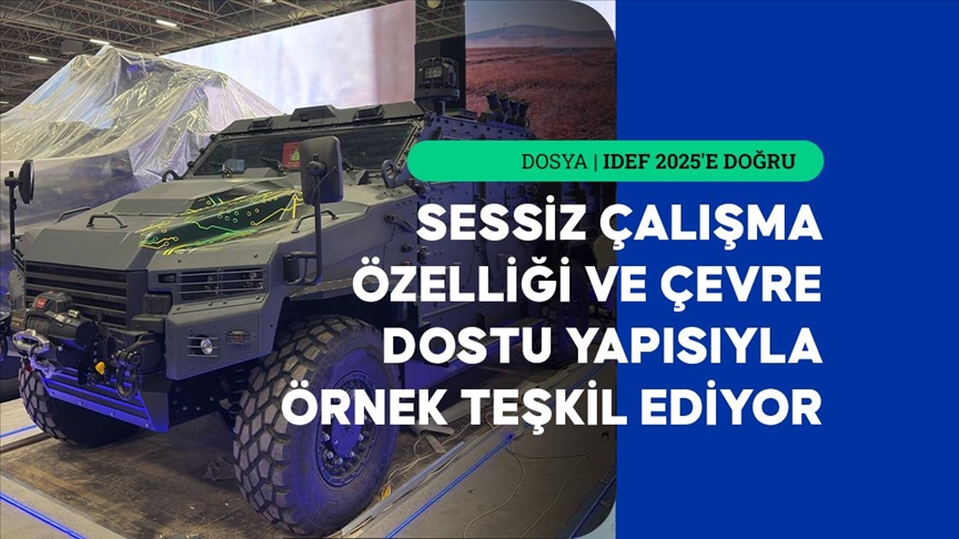 Türk zırhlı aracı bu kez elektrik yüklü geliyor