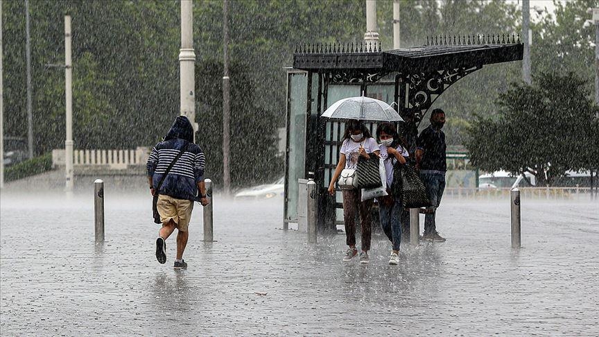Meteorolojiden bazı iller için gök gürültülü sağanak uyarısı