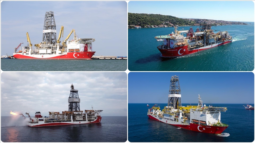 Türkiye, 2 yeni sondaj gemisiyle dünyanın en büyük 4. deniz enerji filosuna sahip