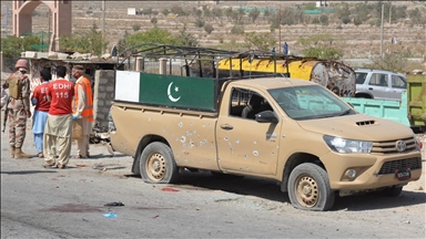 9 militants killed, 3 officers wounded in clash in northwestern Pakistan