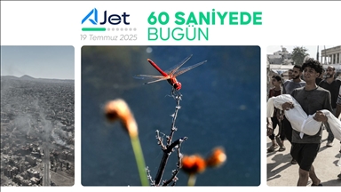 60 saniyede bugün (19 Temmuz 2025)