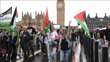 UK police have arrested more than 100 people at pro-Palestine demonstrations since Palestine Action ban