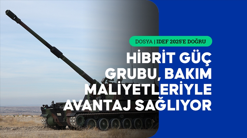 Askeri araçlar için yeni hibrit güç grubu geliyor