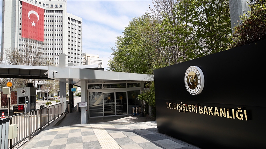 Dışişleri Bakanlığından Türkiye'nin Filistin politikasına yönelik karalama iddialarına tepki