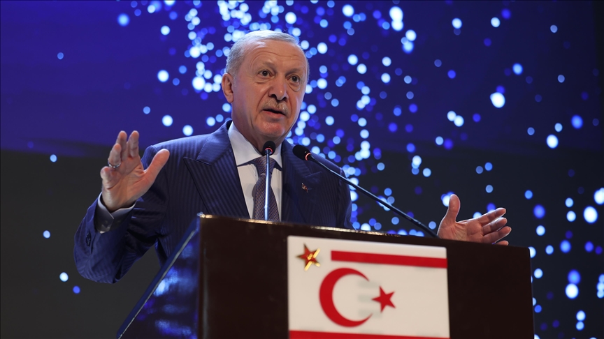 Cumhurbaşkanı Erdoğan: KKTC'yi Doğu Akdeniz'in parlayan yıldızı haline getirdik