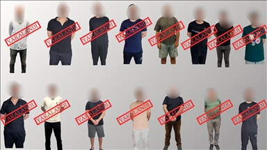 Kırmızı bültenle aranan 14, ulusal seviyede aranan 1 suçlu Türkiye'ye getirildi