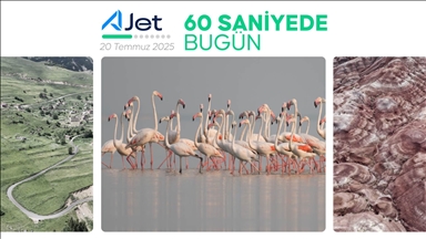 60 saniyede bugün (20 Temmuz 2025)