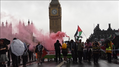 Royaume-Uni : plus de 100 arrestations lors de manifestations pro-Palestine 
