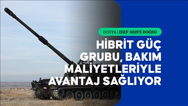 Askeri araçlar için yeni hibrit güç grubu geliyor