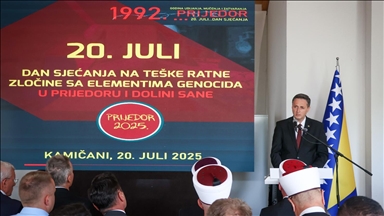 Bećirović u Prijedoru: Nikada nećemo odustati od traganja za našim nestalim