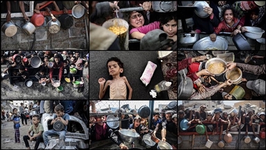 'We dream of bread': Gaza’s streets echo with hunger as bodies collapse from starvation