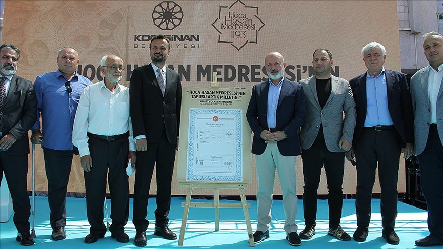 Anadolu Selçukluların Kayseri'deki ilk medresesi, "Şehir Akademisi" kimliğiyle yeniden hayat bulacak