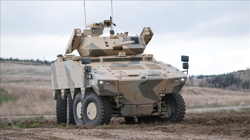Turkish firm preparing armored combat vehicle for export, Turkish Army use