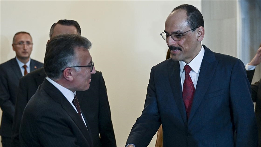 MİT Başkanı Kalın, AK Parti TBMM Grubu'nu ziyaret etti