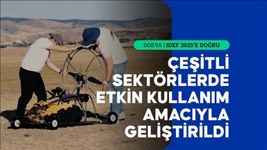 Milli İHA teknolojilerine "insansız paramotor" katıldı
