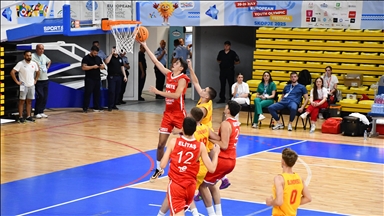 EYOF 2025, Kombëtarja U17 e Turqisë në Basketboll për Meshkuj mposht Maqedoninë e Veriut 56-88