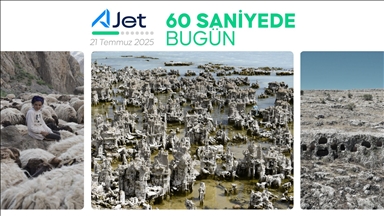 60 saniyede bugün (21 Temmuz 2025)