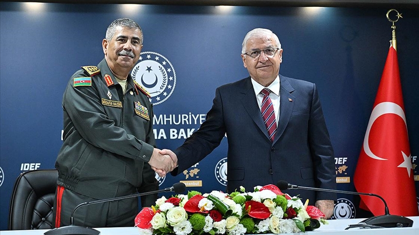 Türkiye ile Azerbaycan "Karşılıklı Askeri Güvenliğin Güçlendirilmesine İlişkin Mutabakat Muhtırası" imzaladı