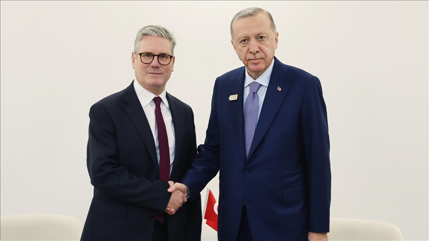 Cumhurbaşkanı Erdoğan, İngiltere Başbakanı Starmer ile telefonda görüştü