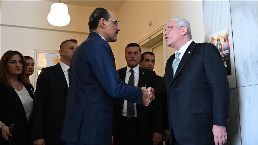 MİT Başkanı Kalın, İYİ Parti TBMM Grubu'nu ziyaret etti