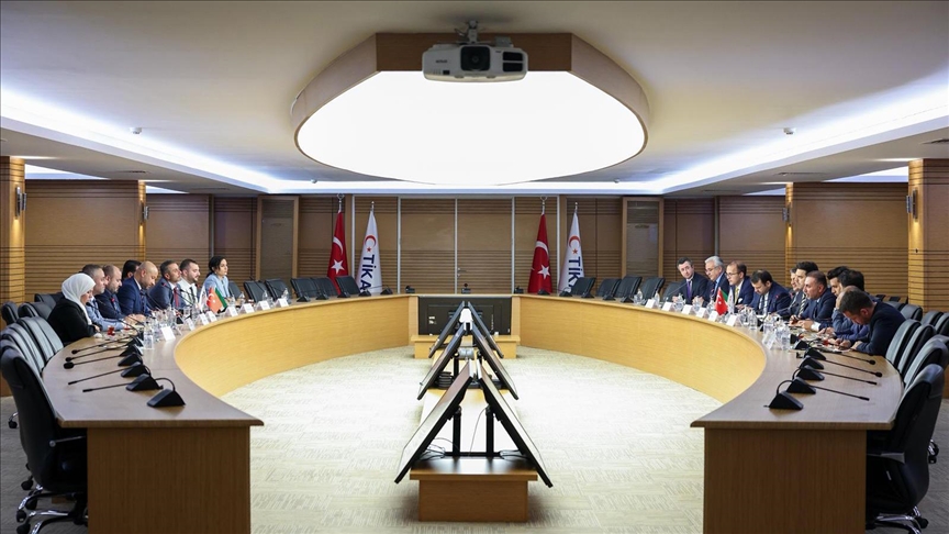TİKA ile Suriye Acil Durum ve Afet Yönetimi Bakanlığı heyetleri Ankara'da görüştü