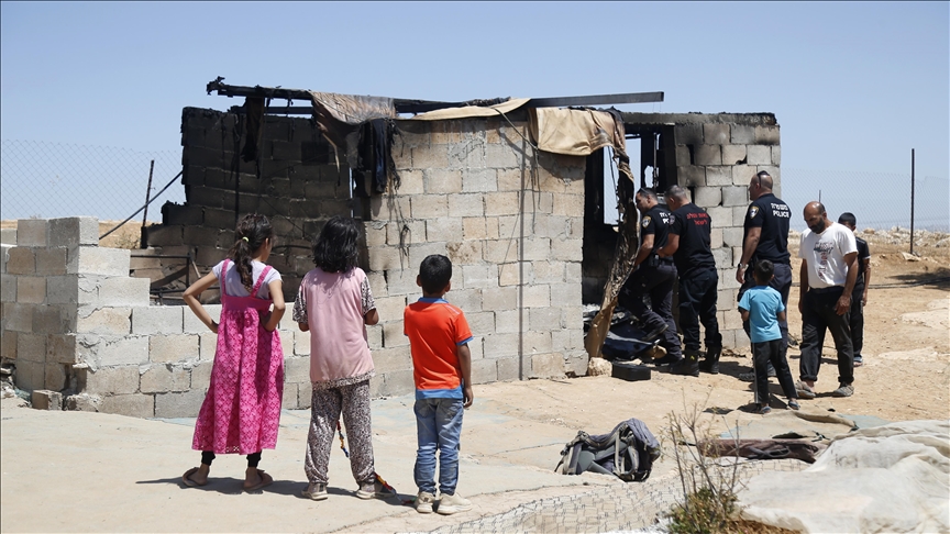 Palestine urges international action as illegal Israeli settlers torch homes in West Bank