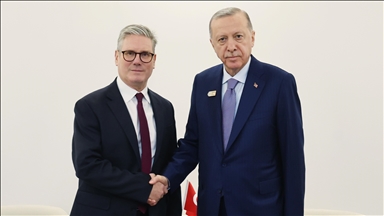Les progrès concernant l'acquisition d'avions Eurofighter au menu d’un entretien Erdogan - Starmer 