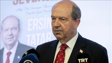 KKTC Cumhurbaşkanı Tatar: Sayın Cumhurbaşkanı Erdoğan'ın da dediği gibi KKTC Doğu Akdeniz'de parlayamaya devam edecek