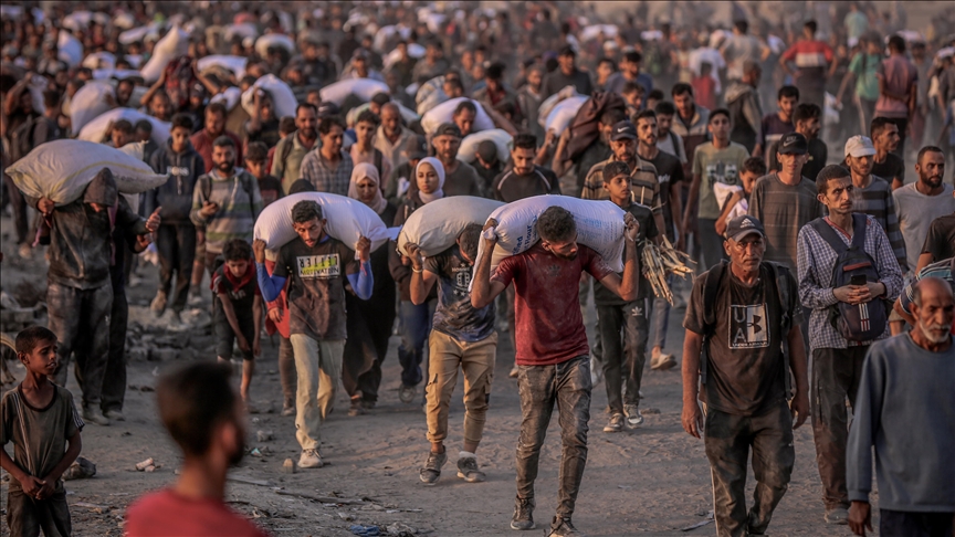 Over 100 humanitarian groups appeal for aid access into Israel-besieged Gaza amid striking famine