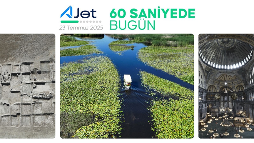 60 saniyede bugün (23 Temmuz 2025)