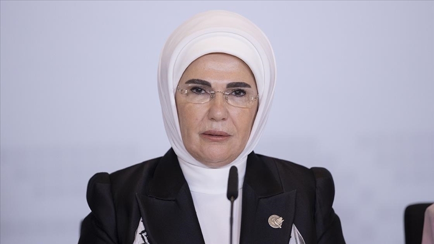 Emine Erdoğan'dan, Eskişehir'deki orman şehitleri için taziye mesajı
