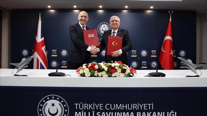 Türkiye, UK sign memorandum of understanding on Eurofighter Typhoon cooperation
