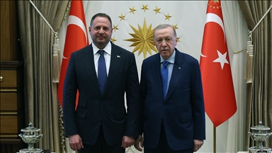 Ukrainian delegation meets Turkish president ahead of Istanbul peace talks